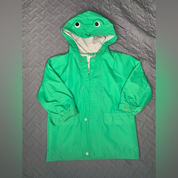 Carter's Green Frog Rain Jacket - Picture 1 of 7